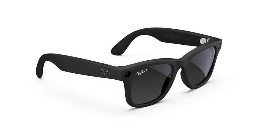 Смарт-окуляри Ray-Ban Meta Wayfarer Gen 2 Standard Matte Black Frame / Gradient Graphite Lenses G0001-2 фото