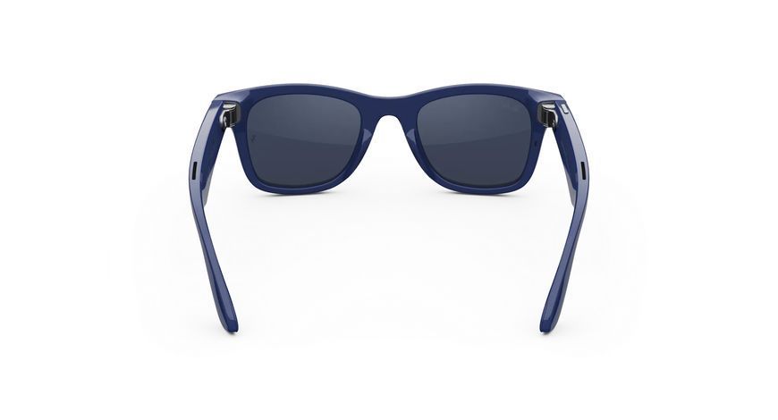 Смарт-окуляри Ray-Ban Meta Wayfarer Gen 2 Large Shiny Cosmic Blue Frame / Clear to Sapphire Transitions Lenses G0001-5L фото