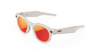 Смарт-окуляри Oakley Meta HSTN Warm Grey Frame / Prizm Ruby Lenses  G0004 фото