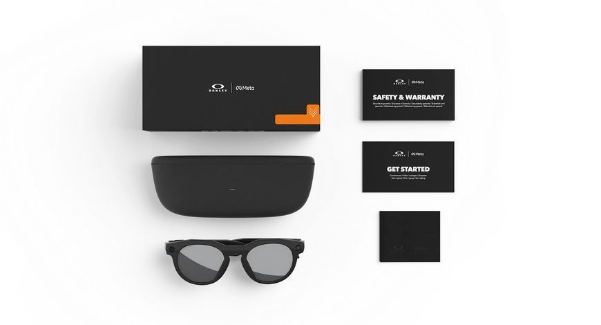 Смарт-окуляри Oakley Meta HSTN Black Frame / Prizm Black Polarized Lenses  G0005 фото