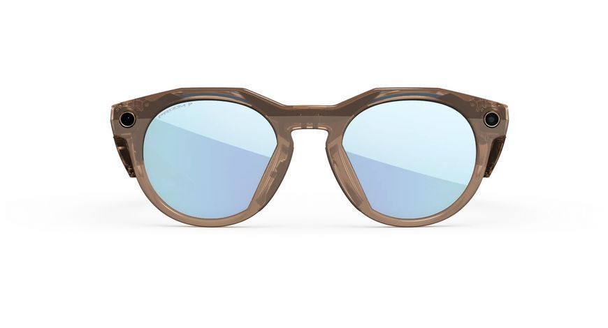 Смарт-окуляри Oakley Meta HSTN Brown Smoke Frame / Prizm Deep Water Polarized Lenses G0006 фото